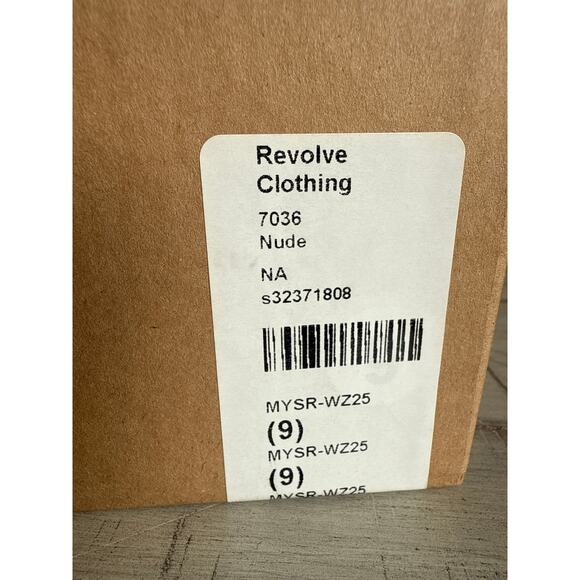 Mystique BOHO Nude Fringe Sandals in the box Woman Sz 9 - Picture 6 of 7